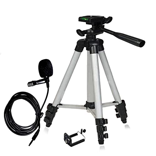Placehap 3110 Combo Tripod with Selfi Remote and Collar Mic