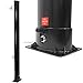 XtremepowerUS Outdoor Solar Heating Shower with Base w/Head and Stand, 7-Feet