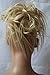 CAISHA XXL Hairpiece Scrunchie Updo Voluminous Slightly Wavy Messy Bun Light Blonde G26F