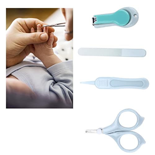 Baby Nail Kit, Cute Cartoon Shape Tighter Grip Infant Nail Clippers for