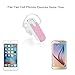 GLCON G-06 Bluetooth Headset for Apple iphone 5S/5C/5,iphone 4/4s,ipad 7/nano,ipod,samsung I9100,I9300,I9500,S3,S4,galaxy 3,Galaxy 4,note 2,note 3,LG,Nokia,palm,blackberry and HTC - Pink