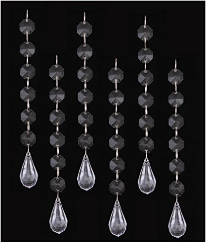 New Style 30PCS Acrylic Crystal Beads Garland Chandelier Hanging Wedding Party Celebration Decor â€¦ (style 9)