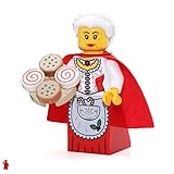 LEGO Holiday Mrs. Claus Minifigure from Santa's Workshop (with Cookie Tray) 10245