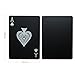 Waterproof Poker Cards Black PVC Playing Cards Set Professional Poker Poker Deck Plastic Poker for Your Poker Pleasure (HOT)