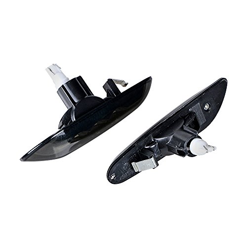 image for Anzio 2pcs Amber LED Turn Signals Side Marker Light for BMW X3 E83 E82