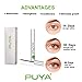 Puya Eyelash Enhancer &Organic Eyebrow Growth Serum,100% Natural Eyelash Growth Serum Great for lashes,Growing Thicker and Strengthener Rapidly
