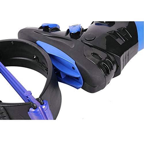 ZCOINS Unisex Kids Adults Anti-Gravity Running Boots Fitness Bounce Shoe Jumping Shoes 60-240 LBS. Black Blue - Thumbnail 6