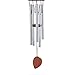 MAGGIFT Wind Chime Metal Tube Wind Chimes Grace Chime 22-inch (Silver)