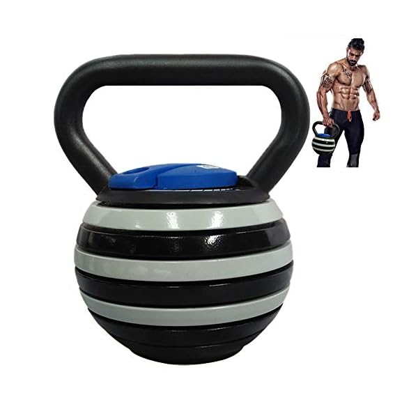 10-40LBS Adjustable Kettlebell, Kettle Bells Weight Sets for Men Or Women, Kettlebell Weights Sets, Kettlebell 35 Lbs 30…