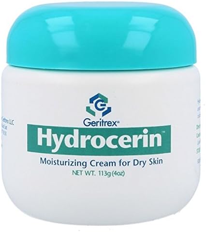 Geritrex Hydrocerin Moisturizing Cream, 4 oz Per Jar (6 Jars)