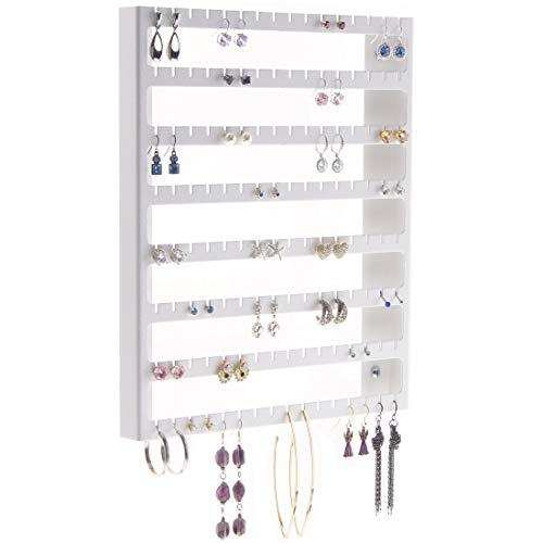 Stud Dangle Earring Holder Wall Mount Hanging Jewelry Organizer Display