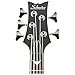 Schecter Stiletto Extreme-5 Bass Guitar, Black Cherry