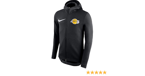 Amazon.com: LA Lakers 2018/19 Auténtica NBA Showtime Therma Flex  Performance Full-Zip Negro Sudadera con capucha, Negro, S : Deportes y  Actividades al Aire Libre