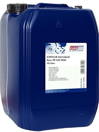 EUROLUB GEAR EP SAE 80W Getriebeöl, 20 Liter