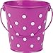 Teacher Created Resources Card Stock Polka Dot Buckets & Caddy Set, Multicolored, 7/Pack (TCR9487)