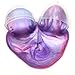 Anditoy 5 Pack Unicorn Slime Galaxy Slime Putty Eggs Fluffy Slime Stress Relief Toy for Kids Easter Basket Stuffers