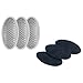 Replacement Blades with Emery Pads, and Miracle Foot Repair Cream Fast Relief for Dry Cracked Itchy Feet- 3 Pack