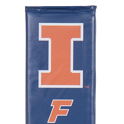 Goalsetter NCAA Basketball Pole Pad, Illinois Illini, Blue
