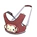 Baby Lovess Handheld Baby Walker Helper Toddler Safety Harnesses and Leashes Kid's Safe Toddler Safety Baby Learning Walking Belt Harness for 6-48Months (Coffee-Monkey)