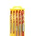 Meccion Glass and Tile Hole Saw Drill Bit Kit Great for Tile,Concrete, Brick, Glass, Plastic and Wood Carbide Tipped Mandrels Saws 6mm 8mm, 10mm, 12mm 5-Piece Set