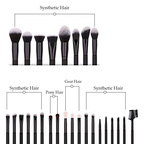 image for Makeup Brush Set,DUcare 27 Pieces Professional Makeup Brushes Essentia