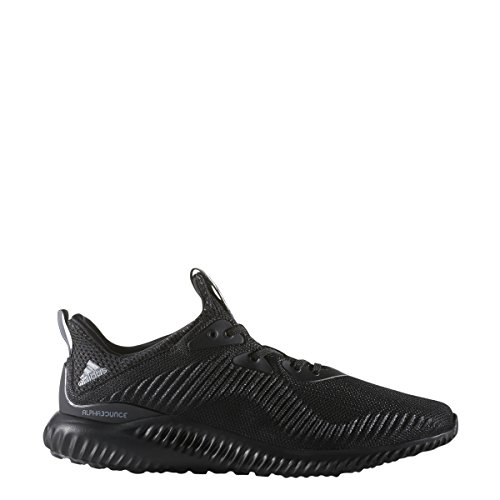 adidas Performance Men's Alphabounce 1 M Running-Shoes, Black/White/Utility Black, 10 M US