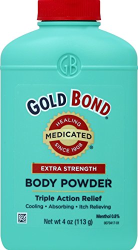 Gold Bond Medicated Body Powder, Extra Strength, 4 oz Shaker