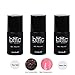BMC 3pc Thermal Color Changing Gel Polish Nail Lacquers w/ Top Base Coat - Beneath It All Collection, Revived Reality