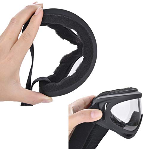 image for WalkingMan Skull Airsoft Mask and Goggles - Tactical Half Lower Face M