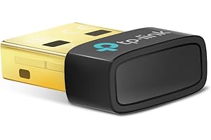 TP-Link Bluetooth 5.3 USB Adapter for PC (UB5A) – Long Range Bluetooth Dongle, Connects Headphones/Controllers/Keyboards, Low