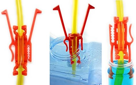 Universal hose retainer clip for buckets, pails, containers, gas tanks, aquariums, beer and wine making - Patent Pending design