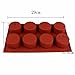 Binmer(T) Cake Soap old Round Flexible Silicone Cookie Candy Chocolate ould,