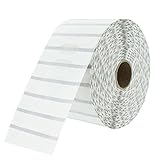 Zebra Compatible 10010064 Jewelry Labels - Barbell Style, 3510 Labels Per Roll - 1 Roll Per Package