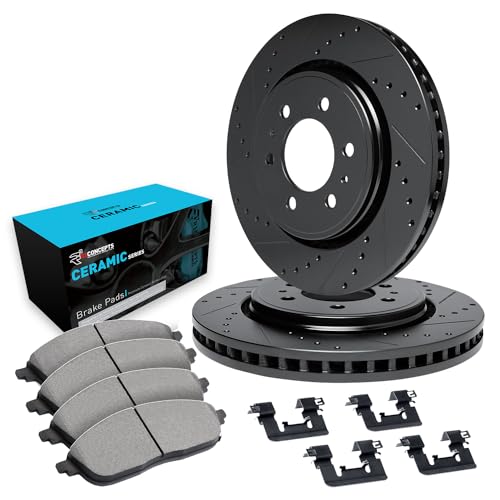 R1 Concepts Front Brake Kit For 1994 Honda Passport; 1989-1993 Isuzu Amigo; 198…