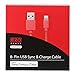 Lightning Cable, Apple Certified MFI EZOPower Lightning 8-Pin 6 Feet USB Sync & Charge Data Cable - Pink