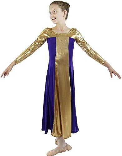 Long Sleeve Praise Dance Dress 