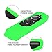 Fintie Silicone Case for Fire TV 4K / 2nd Gen Fire TV Stick / Fire TV Cube Voice Remote, Compatible with Echo / Echo Dot Alexa Voice Remote - Honey Comb Series [Anti Slip] Shock Proof Cover, Green