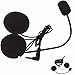 Intercom Microphone & Headset + Helmet Clip, Evary V6 Bluetooth Interphone Accessories Replacement Parts