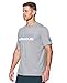 Under Armour Men's Wordmark T-Shirt, True Gray Heather/White, XXX-Large