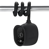 Versatile Twist Mount Compatible with Arlo HD Camera, Flexible Gooseneck-Like Mount - Attach Your Arlo HD Camera Wherever You Like Without Tools or Wall Damage - by Wasserstein (Black)