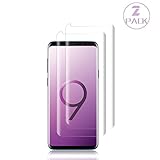 [2 Pack] Galaxy S9 Plus Screen Protector,Cafetec Tempered Glass Screen Protector with [9H Hardness][Easy Bubble-Free Installation][Anti-Scratch] Compatible with Samsung Galaxy S9 Plus. (S9 Plus-Clear)