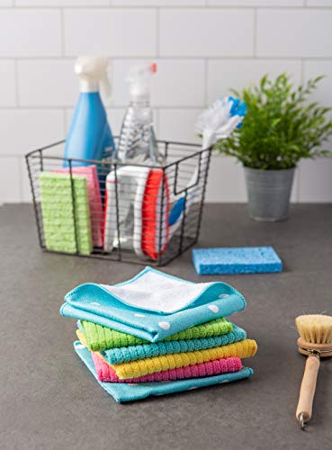 image for DII Microfiber Multi-Purpose Cleaning Cloths Perfect for Kitchens, Dis