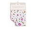 Little Unicorn Cotton Muslin Burp Cloth - Berry & Bloom, Purple, Pink, Yellow