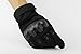 OMGAI Men's Motorcycle Gloves Full Finger Tech Touch Smart Gloves for Tactical Airsoft Outdoor Sports Black