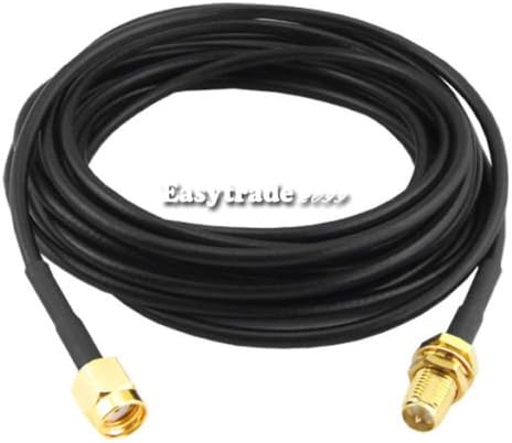Esy1 Hot Sale 3m Antenna Rp-sma Extension Cable for Wifi Router Network New