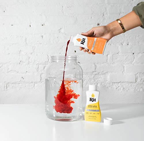 1 Rit+Dye+Liquid+8+Ounce+Tangerine