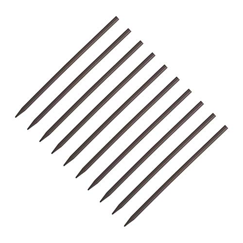 10 Pack Vintage Retro Handmade Ancient Chinese Japanese Black Coffee Wood Chopsticks Pencil Hair Pins Picks Wooden Carved Long Horn Fork Pen Hairpins Sticks Clips for Bun Chignon Hair Accessories Bulk