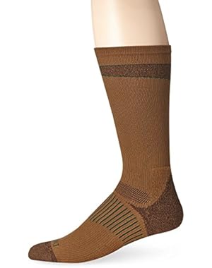 Men's Steel Toe Compression Crew Socks