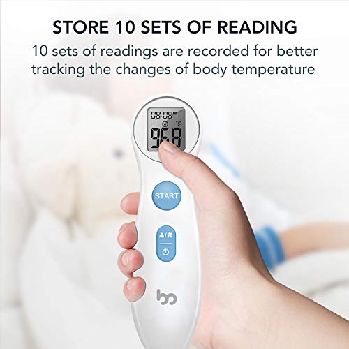 Forehead Thermometer for Fever NonTouch, Digital Medical Thermometer