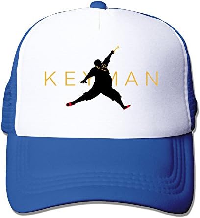 DJ Khaled Keyman Hat Trucker Fashionable RoyalBlue One Size For Adult